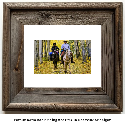 family horseback riding near me in Roseville, Michigan